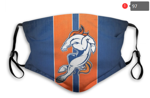 NFL Denver Broncos #9 Dust mask with filter